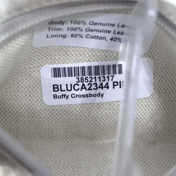 Dooney & Bourke Buffy Crossbody - PIPI Blue Pebble Leather Bag NWT - Picture 8 of 13